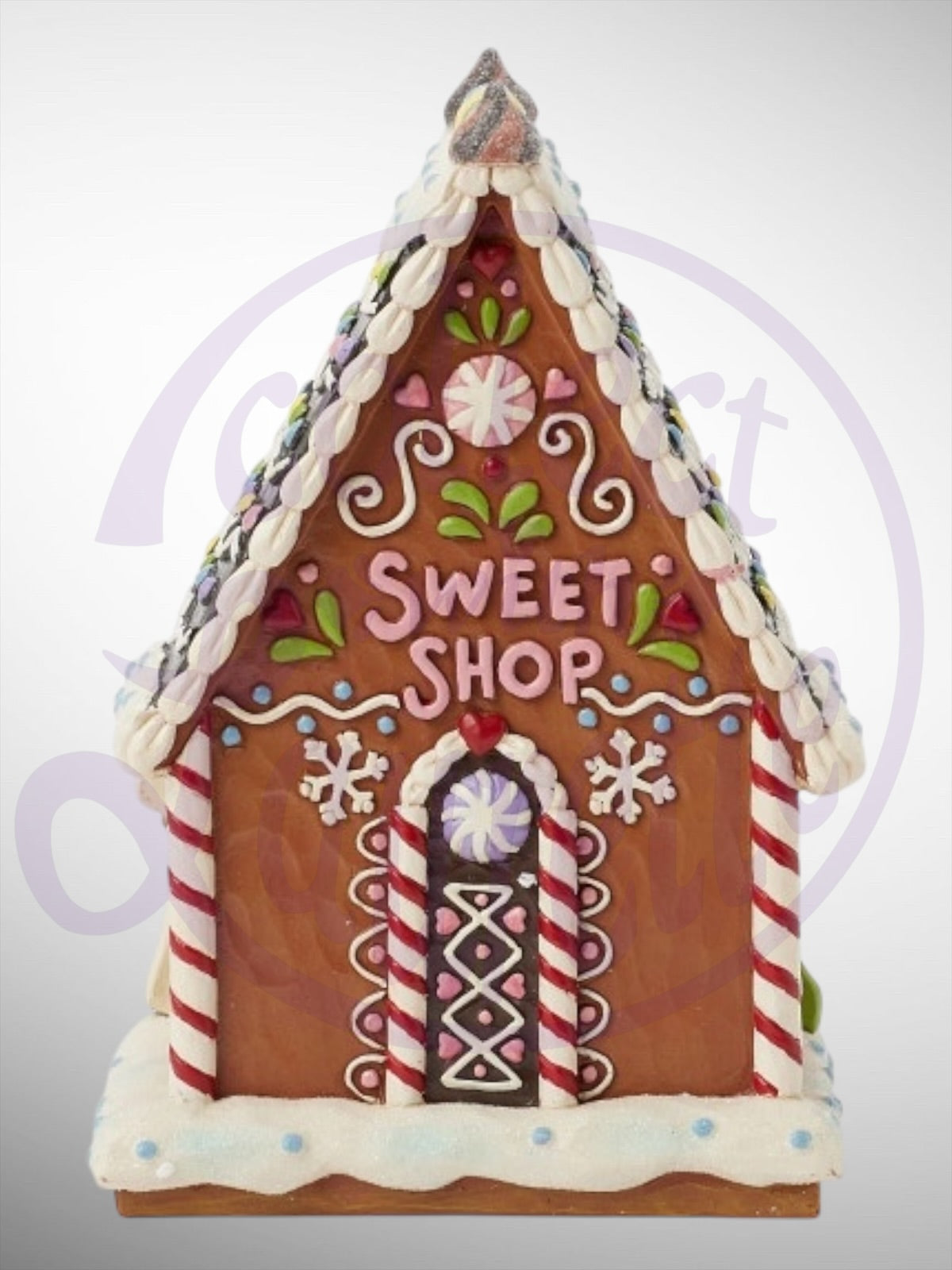 Jim Shore Gingerbread Christmas - Life is What You Bake It Gingerbread House Figurine